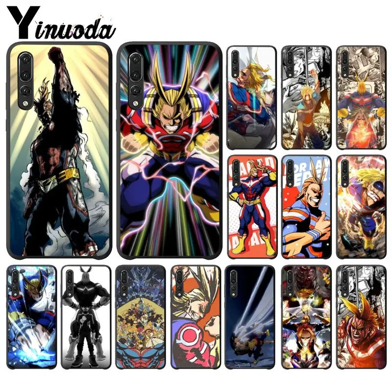 Yinuoda My Hero Academia Olmert Soft Silicone Phone Case Cover for Huawei Mate10 Lite P20 Pro P10 Plus Honor 9 10 Mobile | Мобильные