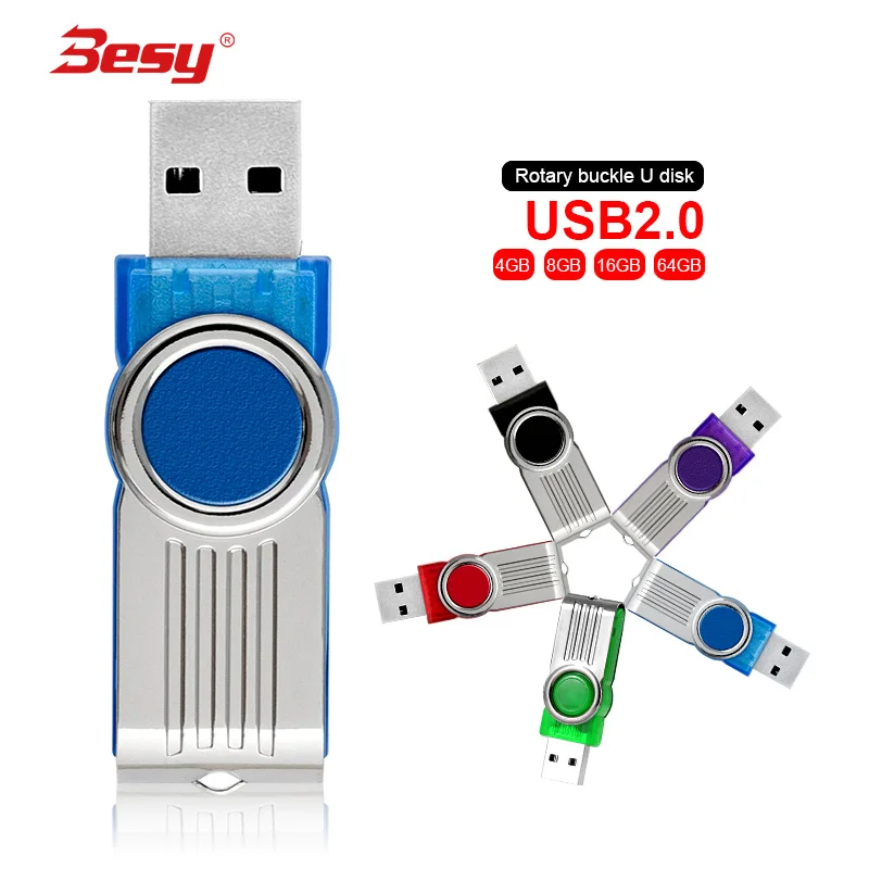 Высокая скорость 4 ГБ 8 USB 2 0 металлический флэш накопитель 16 32 64 Гб 128 Флешка