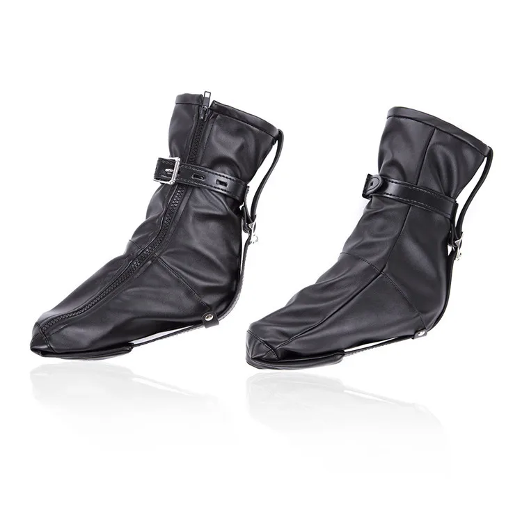 Kinky BDSM Bondage Soft PU Leather Boot Booties Fe