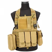 Военная техника жилет в Военном Стиле MOLLE открытый кемпинг обучение Охота страйкбол для пейнтбола армейские аксессуары CS боевой жилет