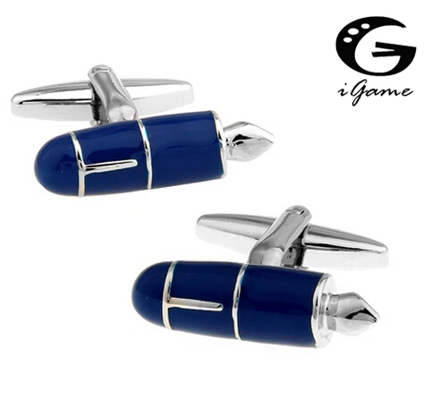 

iGame Ink Pen Cuff Links 3 Colors Option Novelty Tool Design Free Shipping