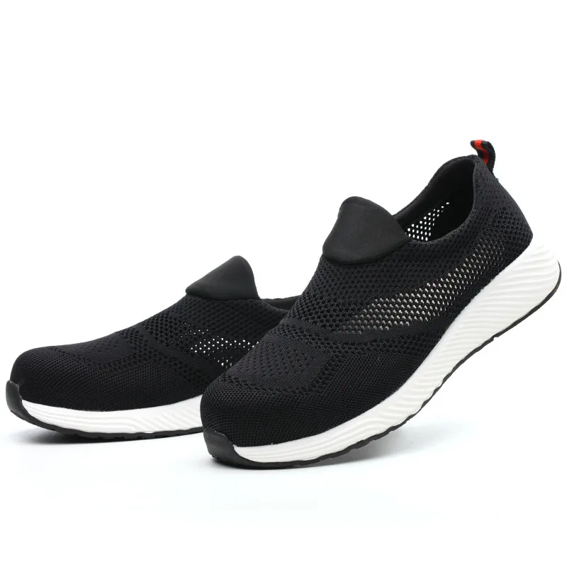 الرجال الأحذية مقدم الحذاء الصلب الرجال سلامة العمل الأحذية تنفس أحذية عمل ثقب برهان غير قابل للتدمير الرجال أحذية أمان الأحذية العسكرية