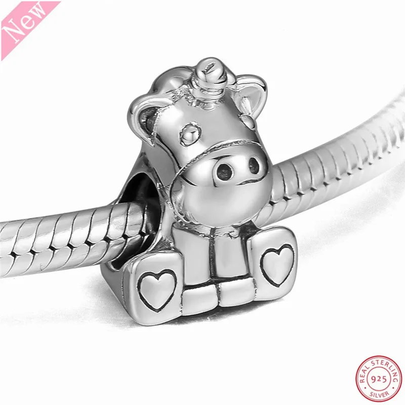 _ Серебряные бусины подходят для PANDORA DIY подвески женщин изготовление ювелирных