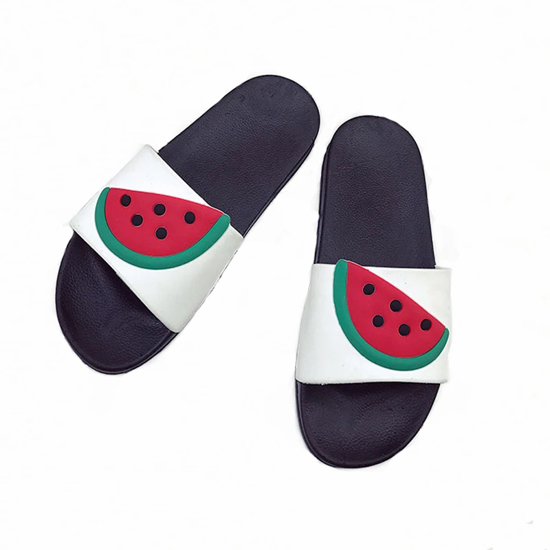

RASS PLE Summer Slippers Beach Slippers Casual Fruit Flip Flop Sliders Sandals Non Slip On Shoes Women Zapatos De Mujer 2019