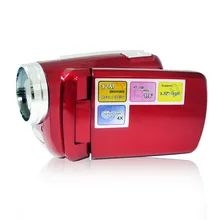 12MP 720P HD Digital Video Camera with 4 x Digital Zoom, 1.8 LCD Screen Mini DV Digital Camcorder 10 pcs/lot, Free Shipping