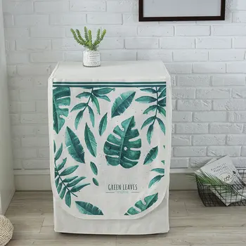 

Front loading washing machine Cover Waterproof linen Cloth Dustproof Washing Machine Covers with Storage bag