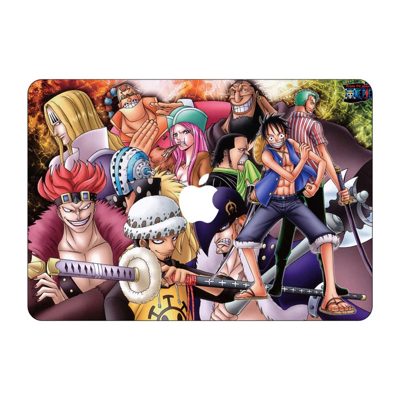 Anime One Piece The Worst Generation Pirates Top Decal Front Cover Laptop Sticker For Macbook Air Pro Retina 11 13 15 Skin Laptop Skins Aliexpress
