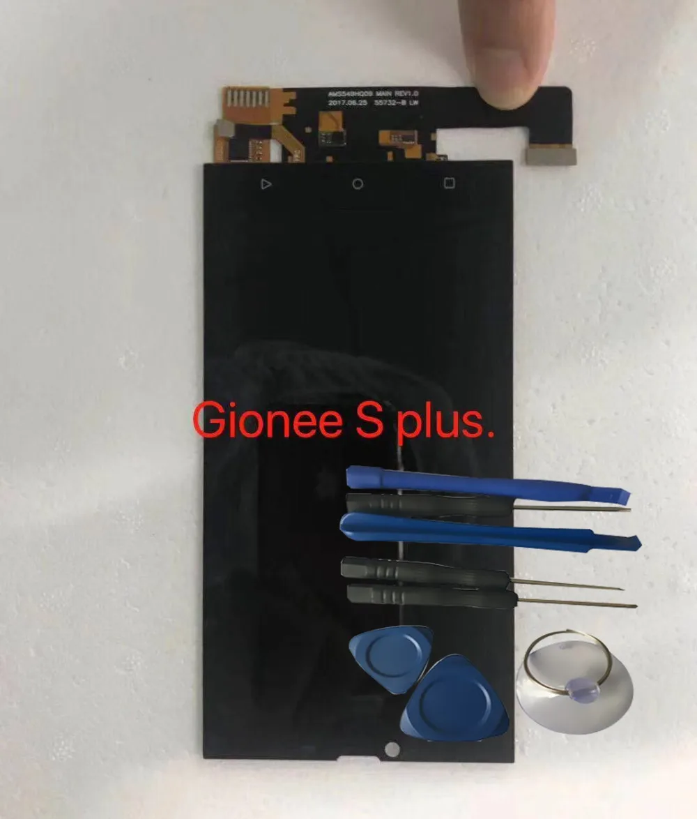 

RYKKZ For Gionne S Plus LCD Display With Touch Screen Digitizer Assembly Replacement With Tools
