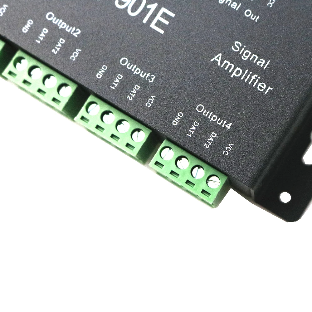 SP901E светодиодный Усилитель Сигнала контроллер SPI выход 5 в ttl DC5-24V сигнала вход для WS2811 SK6812 APA102 DMX512 модуль полосы