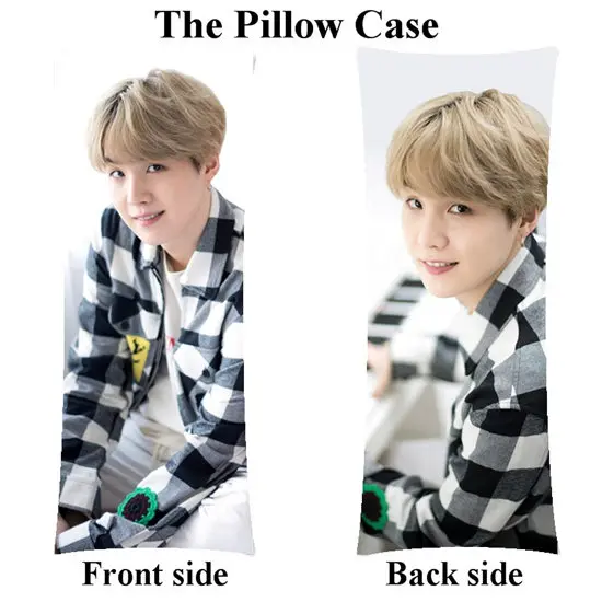 Boyfriend Bangtan Boys SUGA Only наволочка на заказ - Цвет: Pillowcase