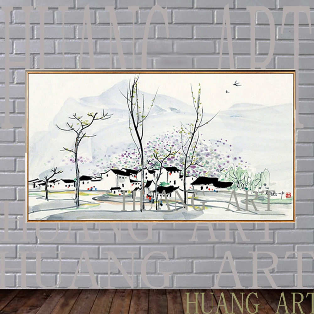 

Landscape of sitting room sofa abstract paintings home decoration villa hall club cafe modern poster children room