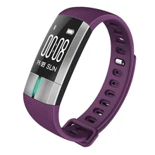 Умные браслеты пульсометр PPG+ ЭКГ Смарт артериальное кровяное давление Шагомер фитнес контроль сна спортивные часы водонепроницаемые