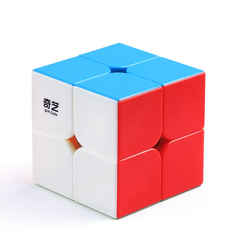 Mipozor QIYI 4 шт./упак. водонепроницаемый Stickerless Magic Скорость Cube 2x2x2 3x3x3, 4x4x4, 5x5x5, головоломка, развивающие игрушки