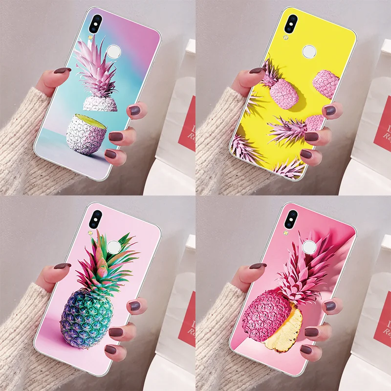 ТПУ чехол с ананасом для huawei P30 P20 P9 P8 mate 9 10 20 Lite Pro прозрачный тонкий чехол для huawei P Smart P20 Lite Coque