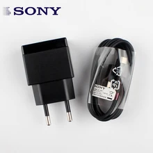 Новое оригинальное зарядное устройство sony EP880 для путешествий+ кабель EC801 для sony Xperia Z Ultra Z1 Z2 Z3 Z4 Z5