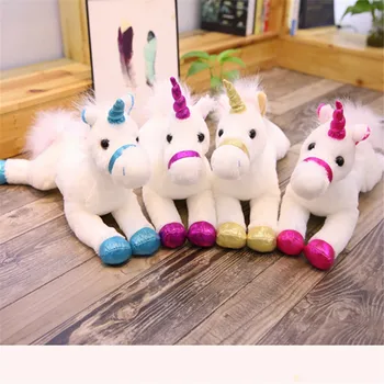 

30cm Colorful Unicorn Plush Toy Stuffed Animal Horse Unicorn Pillow Dolls for Kids Children Kawaii Christmas Gifts