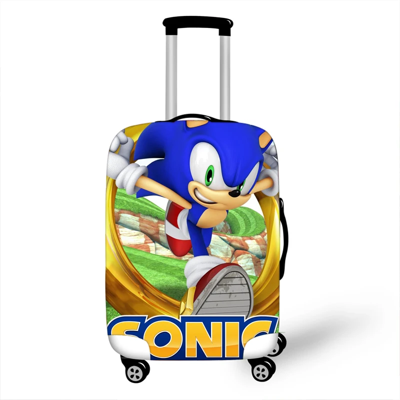 

18-32 Inch Sonic Boom Hedgehogs Mario Elastic Luggage Suitcase Protective Cover Protect Dust Bag Case Cartoon Travel Cover