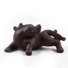 Лаки животных Исин ручная работа, из фиолетовой глины Китайский Чай домашних животных, Прямая с завода стиль Храбрые войска чайный сервиз