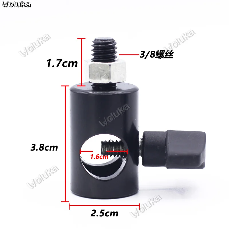LED lamp holder adapter screw 3/8 connector lamp holder conversion head connection accessory lamp screw port CD05 T03
