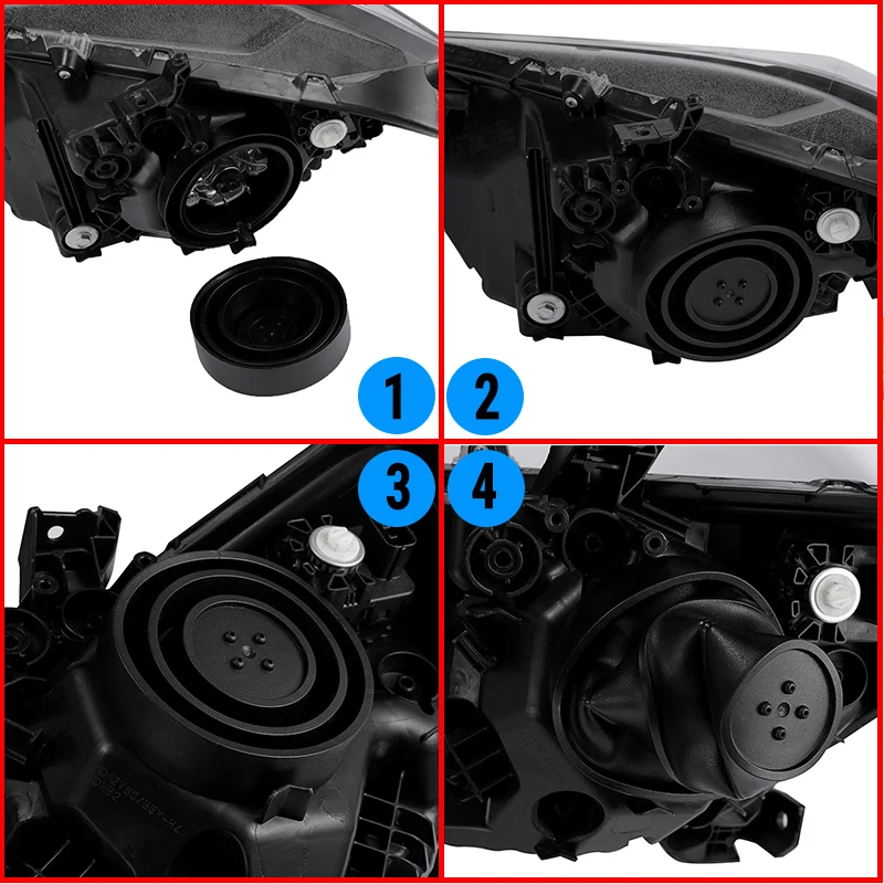 2 шт. Универсальные мотоциклы автомобильные фары резиновый чехол от пыли водонепроницаемый пылезащитный огнеупорный высокотемпературный фары пылезащитный чехол