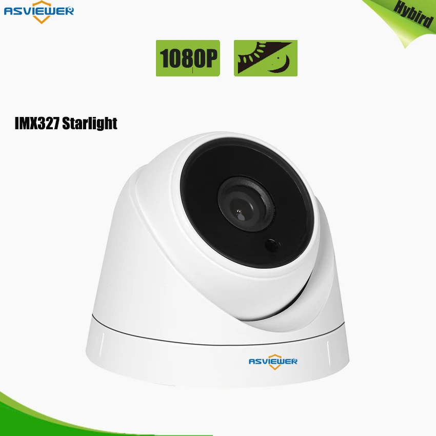 Камера видеонаблюдения starvis sony IMX327 с объективом 3 6 мм и 2 светодиодами|Камеры