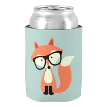 Детские аксессуары для душа и дня рождения хипстер Red Fox Can Cooler стильные популярные держатели банок с пивом Уникальный изолятор для напитков