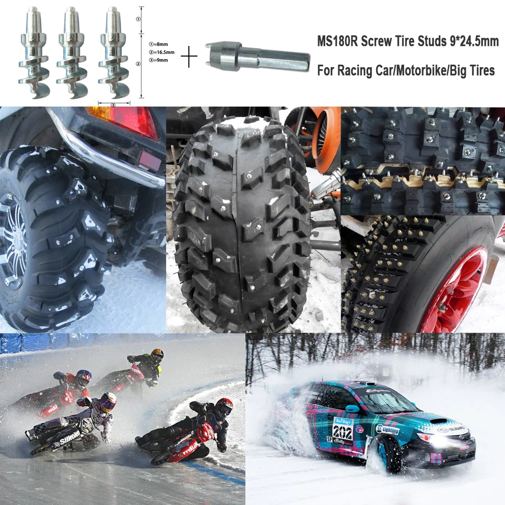 Marrkey 20 шт. MS180R 24 5 мм Шипы/шипы для шин/винтовые шипы внедорожника грузовика ATV/UTV