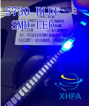

100pcs 5730/5630 SMD Blue LED Light Emitting Diode SMD LED 5730 blue Surface Mount Led 460-470NM 3.0-3.6V Ultra Birght Led