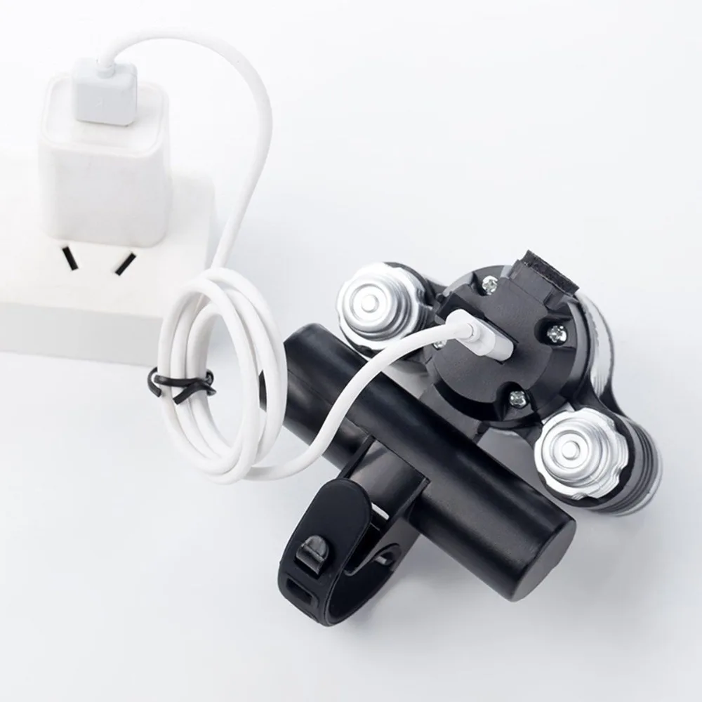 Светодиодный велосипедный велосипед Передняя Фара Водонепроницаемый USB аккумуляторная Хвостовая фара комплект