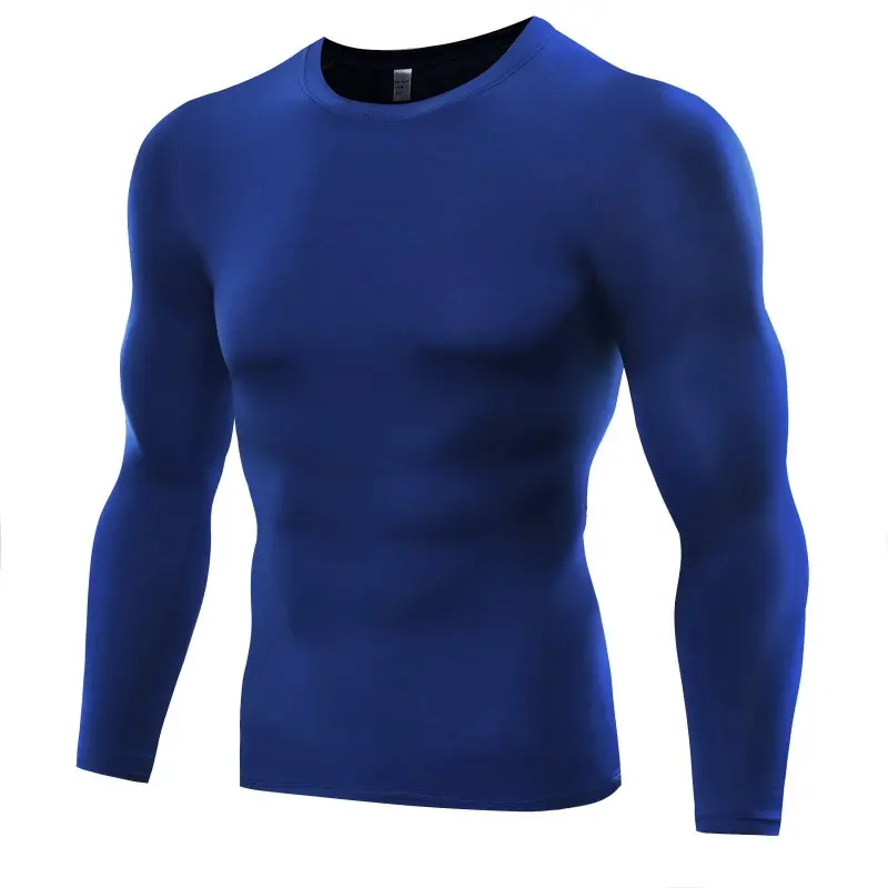 Men Compression Shirts Bodybuilding Weight Lifting Base Layer Fitness
