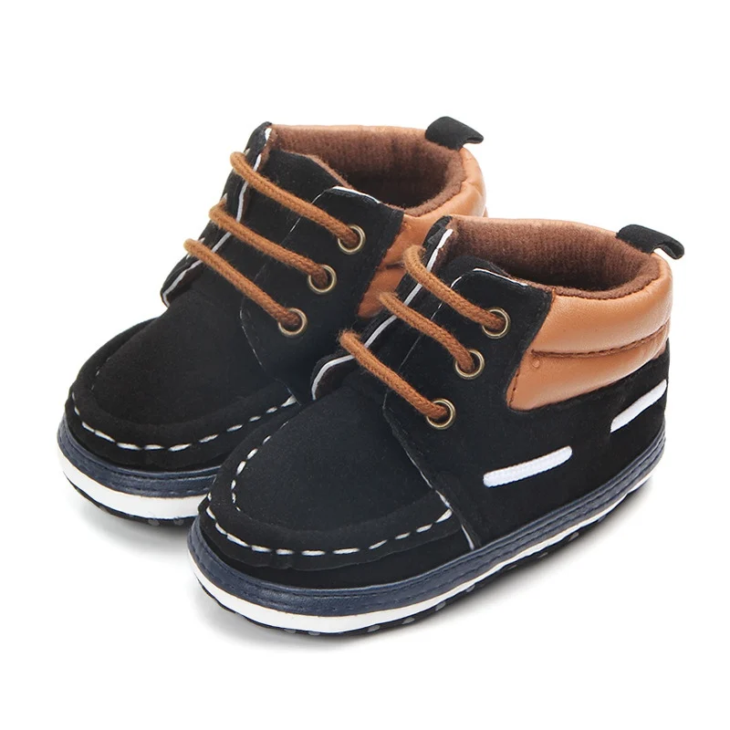 Cool Flock Shoes For Baby Boys Shoes Patchwork Color Baby Shoes Anti