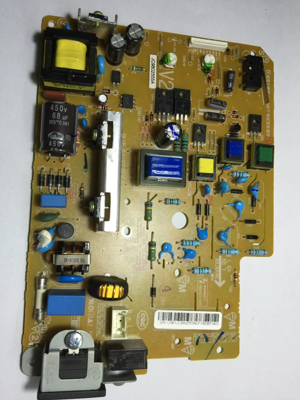 El Panel De Alimentacion De Impresora Es Para Samsung Ml 2160 Ml A 2161 Ml 2165 2162 Placa De Alimentacion Para Vender Placa De Alta Presion Printer Power Board Printer Samsungprinter Plates Aliexpress