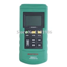 MASTECH MS6511 одноканальный Регистратор температуры тестер цифровой K/J/T/E термопары термометр самокалибровка