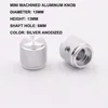 1PC AUDIO KNOB 13x13mm MACHINED ALUMINUM Potentiometer Knob VOLUME CONTROL for CD Player Guitar AMP Effect Pedal DAC Radio DIY ► Photo 3/6