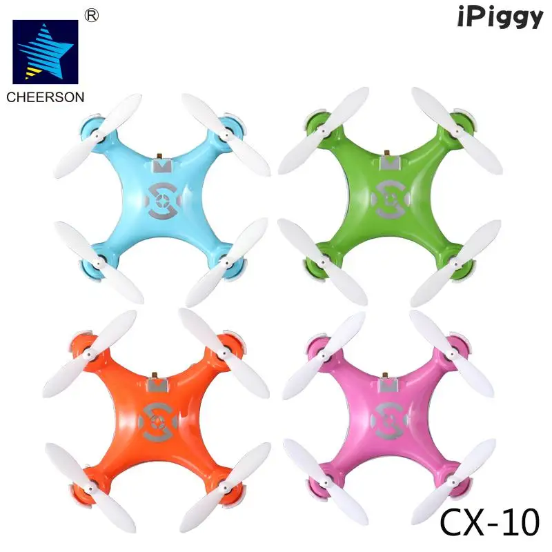 Cheerson RC DroneQuadcopter Toy Dron With LED CX10 CX-10 Mini Drones 2.4GHz 4CH 6-axis Gyro Micro Helicopter Remote Control | Игрушки и