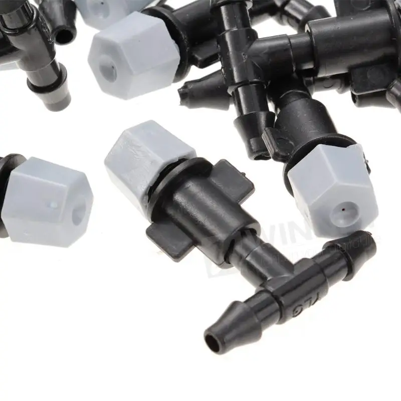 15m DIY Outdoor Garden Patio Misting Drop Cooling System +25 Plastic Mist Nozzle