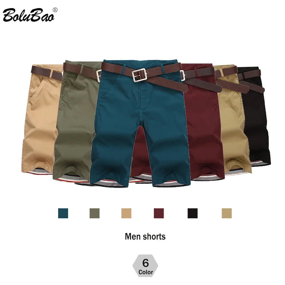 BOLUBAO Brand Men Shorts New Summer Mens Fashion Solid Color Casual Shorts Male Bermuda Shorts( No Belt) BOLUBAO Brand Men Shorts New Summer Mens Fashion Solid Color Casual Shorts Male Bermuda Shorts( No Belt)