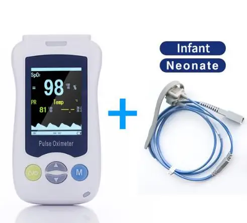 

Medical Handheld OLED Finger Oximetro Handheld Pulse Oximeter Mini De Pulso De Dedo Baby Newborn SPO2 Blood Oxygen