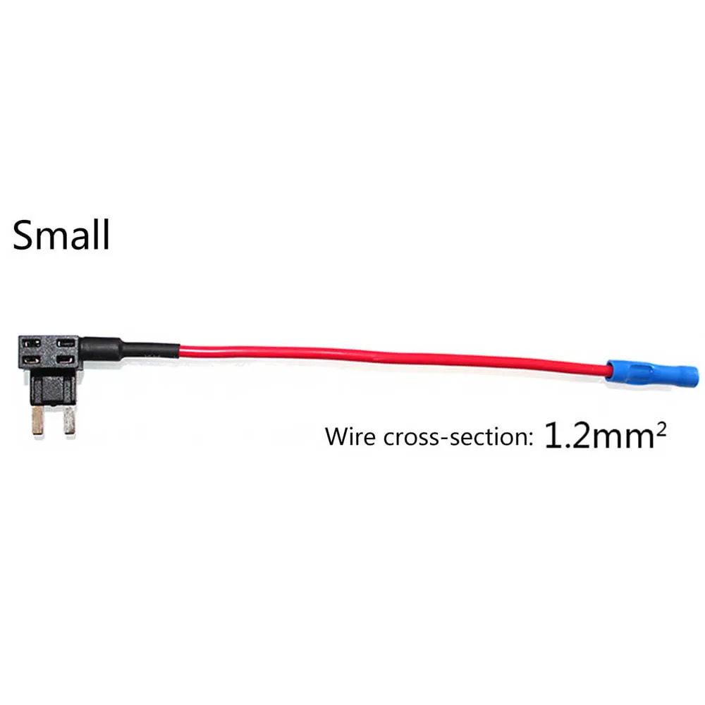 1 шт. автомобильный лопастной держатель предохранителя добавить-а-цепи электрический прибор Копилка назад предохранители кран(мини/малый/средний - Цвет: SMALL