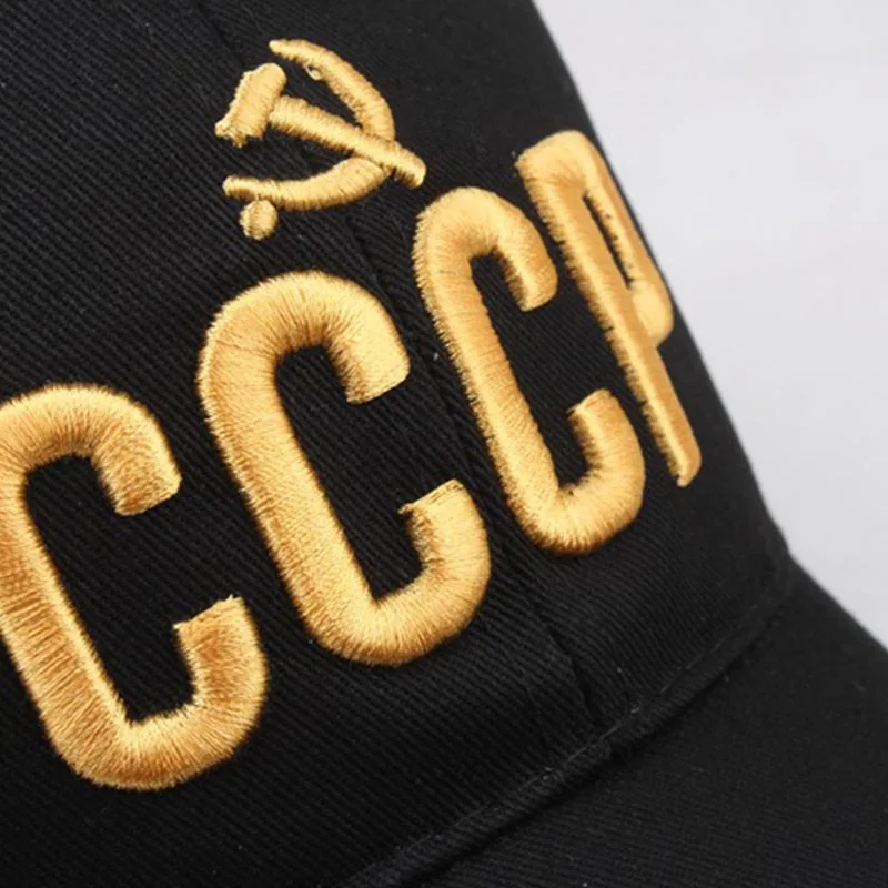 Новая бейсболка с вышивкой, CCCP, СССР, с русскими буквами, хлопковая бейсболка для взрослых мужчин и женщин, шапка для папы, Garros, Прямая поставка