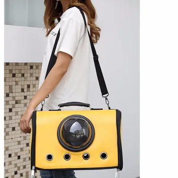 

Small Pet Dogs Cats Out Carrying Bag Large Space Soft Shoulder Handbag for Outdoor Puppy Carrier Waterproof Travel Portable