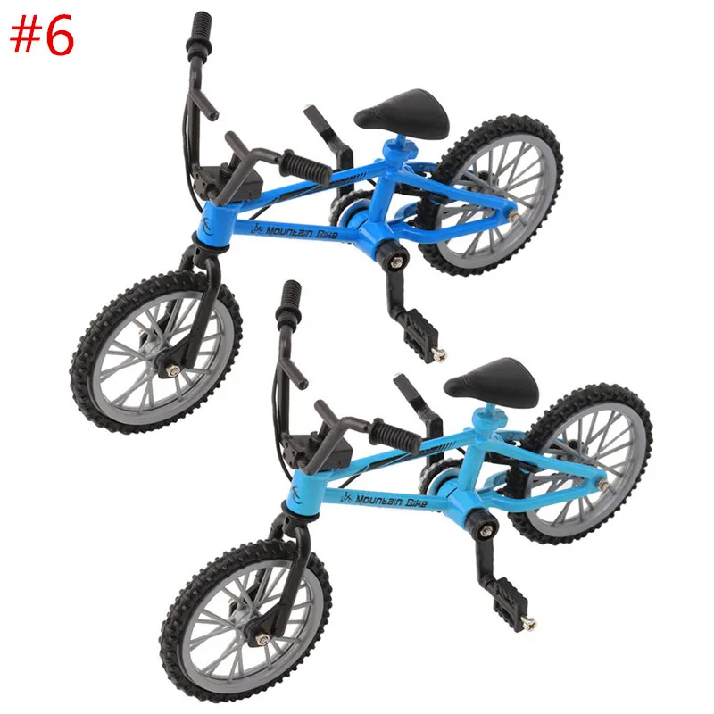 Best 2019 New Style Finger Alloy Bicycle Model Mini MTB BMX Fixie Bike Boys Toy Creative Game Gift FunnyRamadan Festival Gift