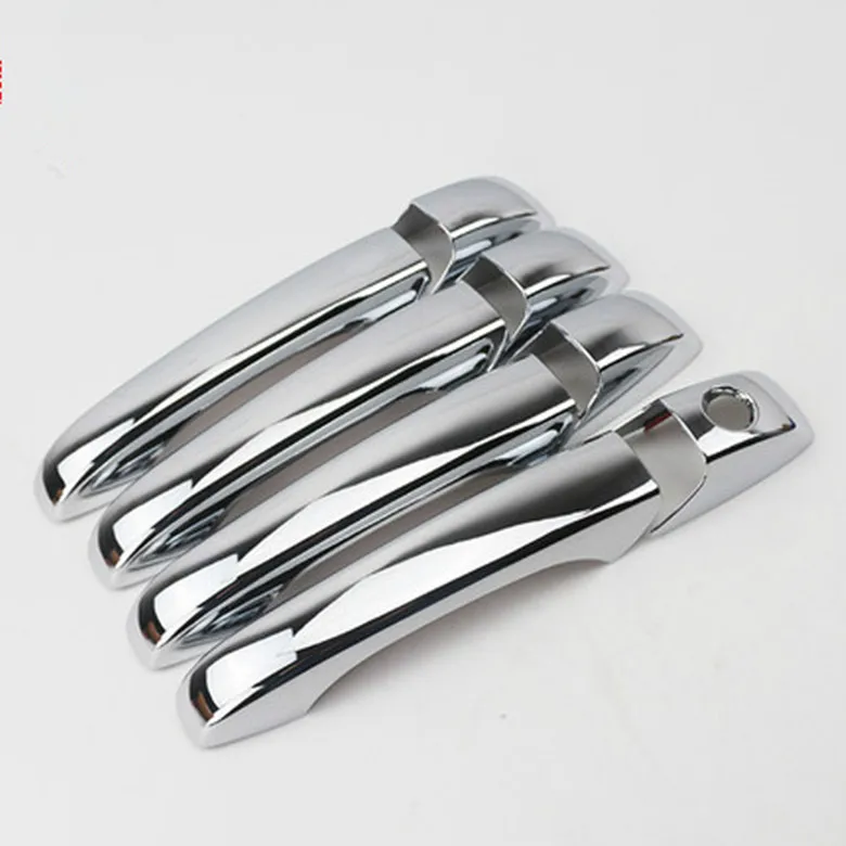 

New ABS Chrome Car Door Handle Covers Trim Auto Accessories For Chrysler Town & Country 2011 2012 2013 2014