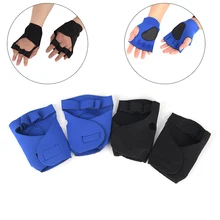 2 шт./лот, унисекс, противоскользящие перчатки для занятий тяжелой атлетикой, Грипсы для гантелей, колодки для тренажерного зала, скамья, пресса, фитнеса, спорта, защита для ладоней рук