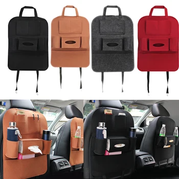 

Auto Car Seat Bag Organizer Multi Pocket Storage Bag Car Seat Cover Seat Back Box Organizer Holder For Phone Book Car Styling