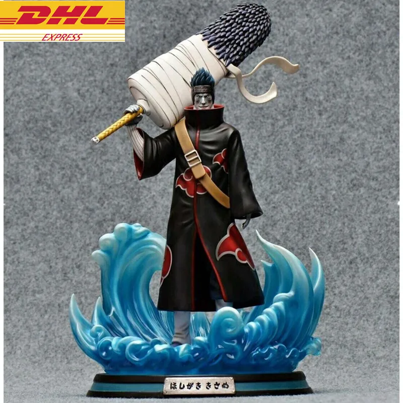 Статуя Наруто Hoshigaki Kisame полноразмерный портрет GK 29 см фигурка Коллекционная модель игрушка коробка для рождественского подарка J292 - Цвет: Белый