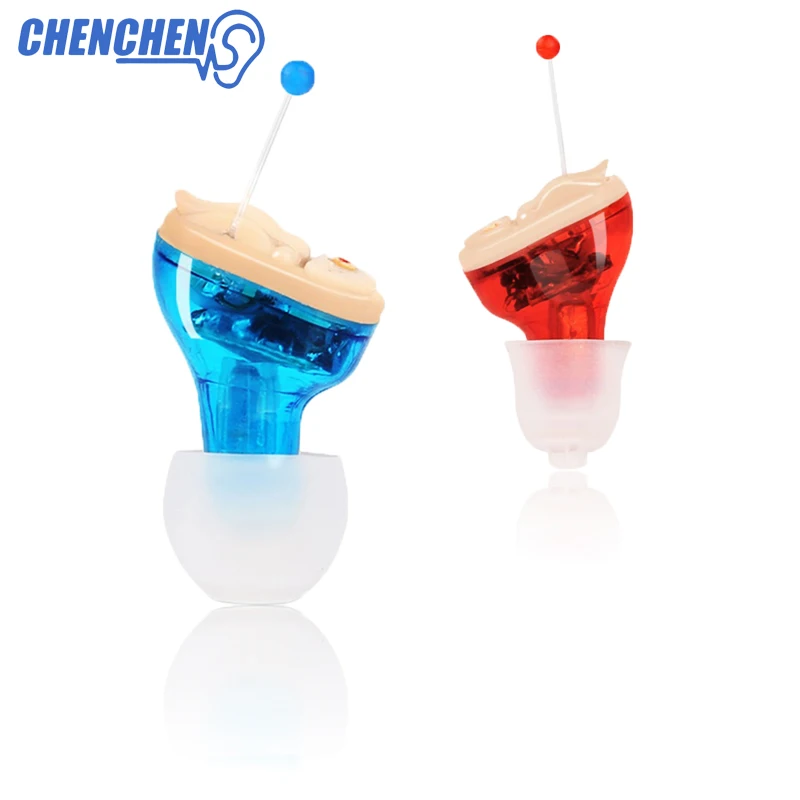 Micro Mini Audiphone High Low Tone Invisible Complete In Ear Hearing AID Sound Voice Enhancement Volume