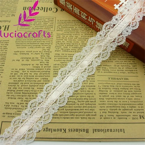 Lucia crafts 30 мм разноцветные варианты полиамидных нитей можно соединять кружево вышивка кружевная отделка 3y/8y P0516 - Цвет: Blood teeth 30mm 3y