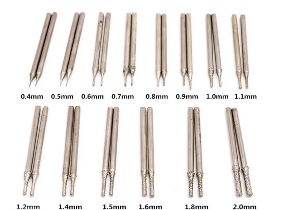 Тип Emergy алмазный шлифовальный бурр Нефритовое сверло для работы по камню Биты Зубы шлифовальные наконечники игольчатое сверло для dremel гибкий вал