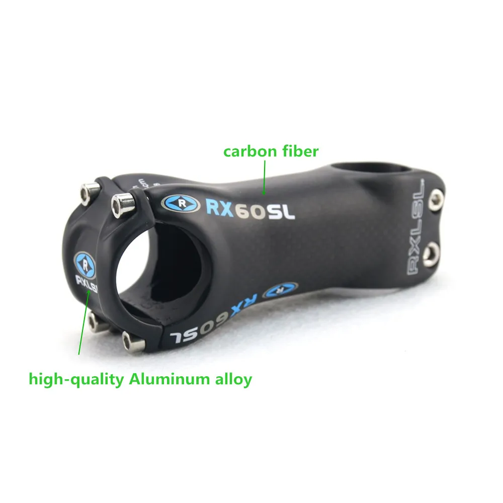 RXL SL Bicycle Bike Carbon Stem 3KUD Matte Stem Carbon RoadMTB 617 Degree 708090100110120130mm Bicycle Stems (6)